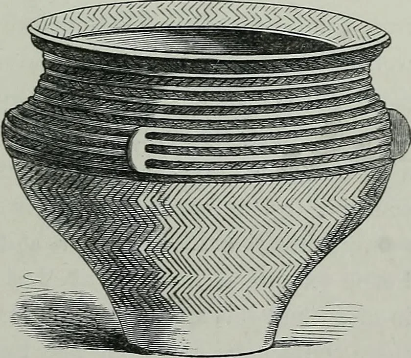 An illustration from Rude stone monuments in all countries : their age and uses, 1872, leaf 204
