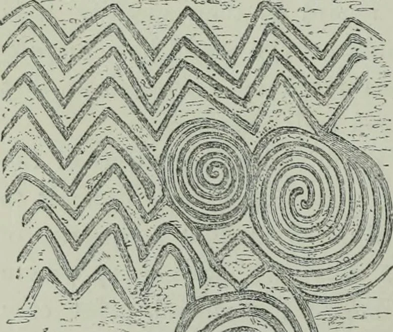 An illustration from Rude stone monuments in all countries : their age and uses, 1872, leaf 231