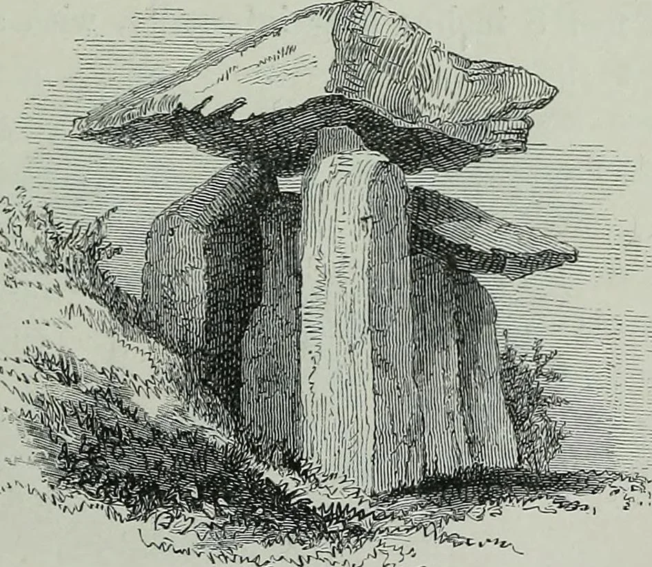 An illustration from Rude stone monuments in all countries : their age and uses, 1872, leaf 254