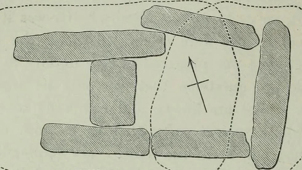 An illustration from Rude stone monuments in all countries : their age and uses, 1872, leaf 255