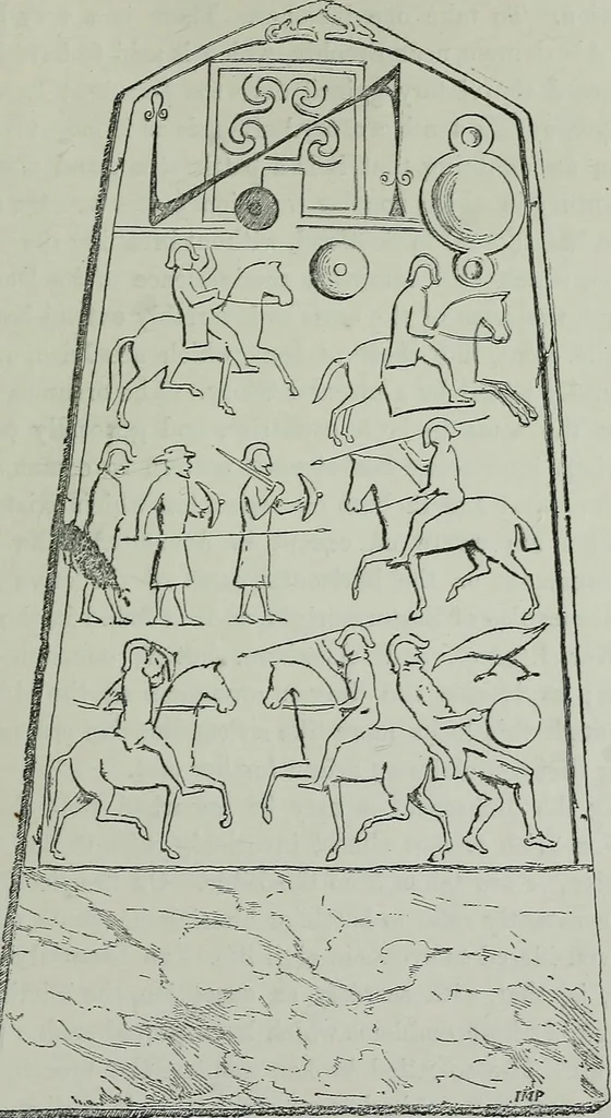 An illustration from Rude stone monuments in all countries : their age and uses, 1872, leaf 294