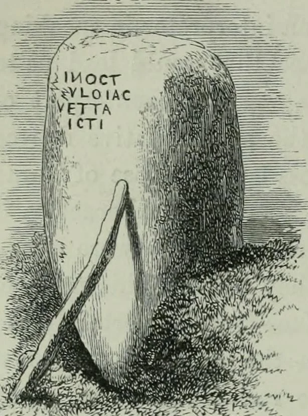 An illustration from Rude stone monuments in all countries : their age and uses, 1872, leaf 297