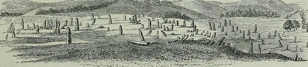 An illustration from Rude stone monuments in all countries : their age and uses, 1872, leaf 304