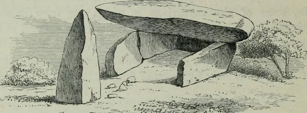 An illustration from Rude stone monuments in all countries : their age and uses, 1872, leaf 331