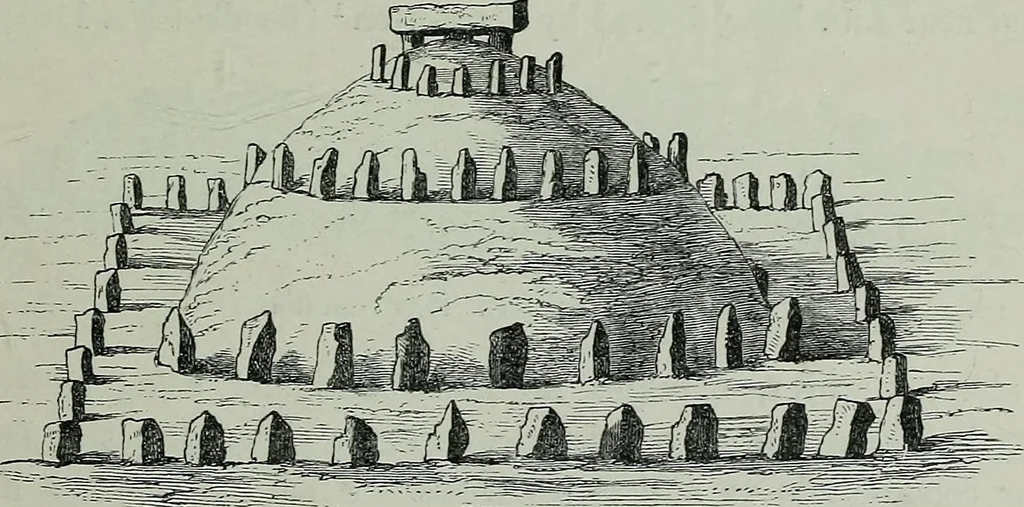 An illustration from Rude stone monuments in all countries : their age and uses, 1872, leaf 332