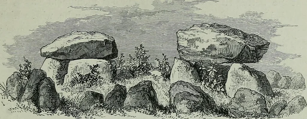 An illustration from Rude stone monuments in all countries : their age and uses, 1872, leaf 334