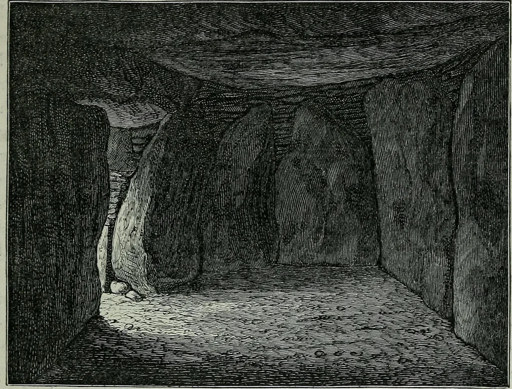 An illustration from Rude stone monuments in all countries : their age and uses, 1872, leaf 336