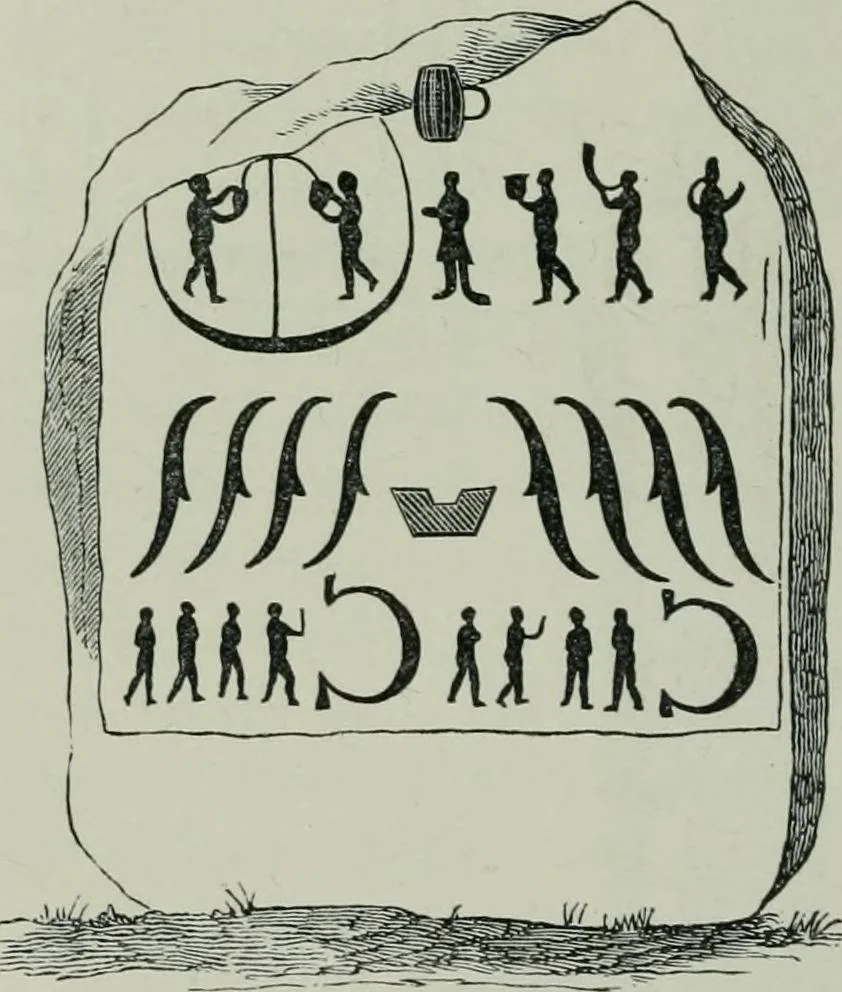 An illustration from Rude stone monuments in all countries : their age and uses, 1872, leaf 339