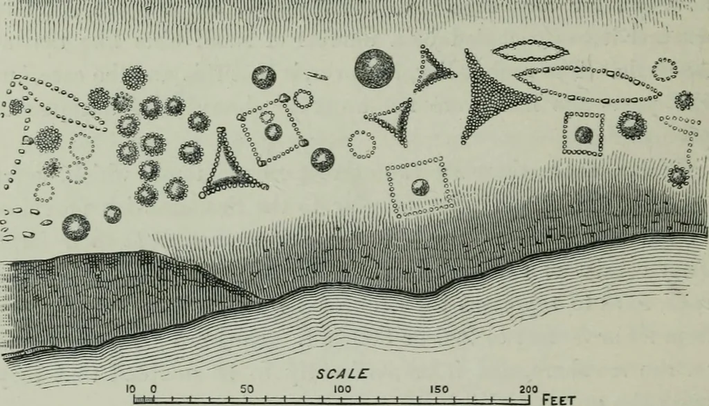 An illustration from Rude stone monuments in all countries : their age and uses, 1872, leaf 341