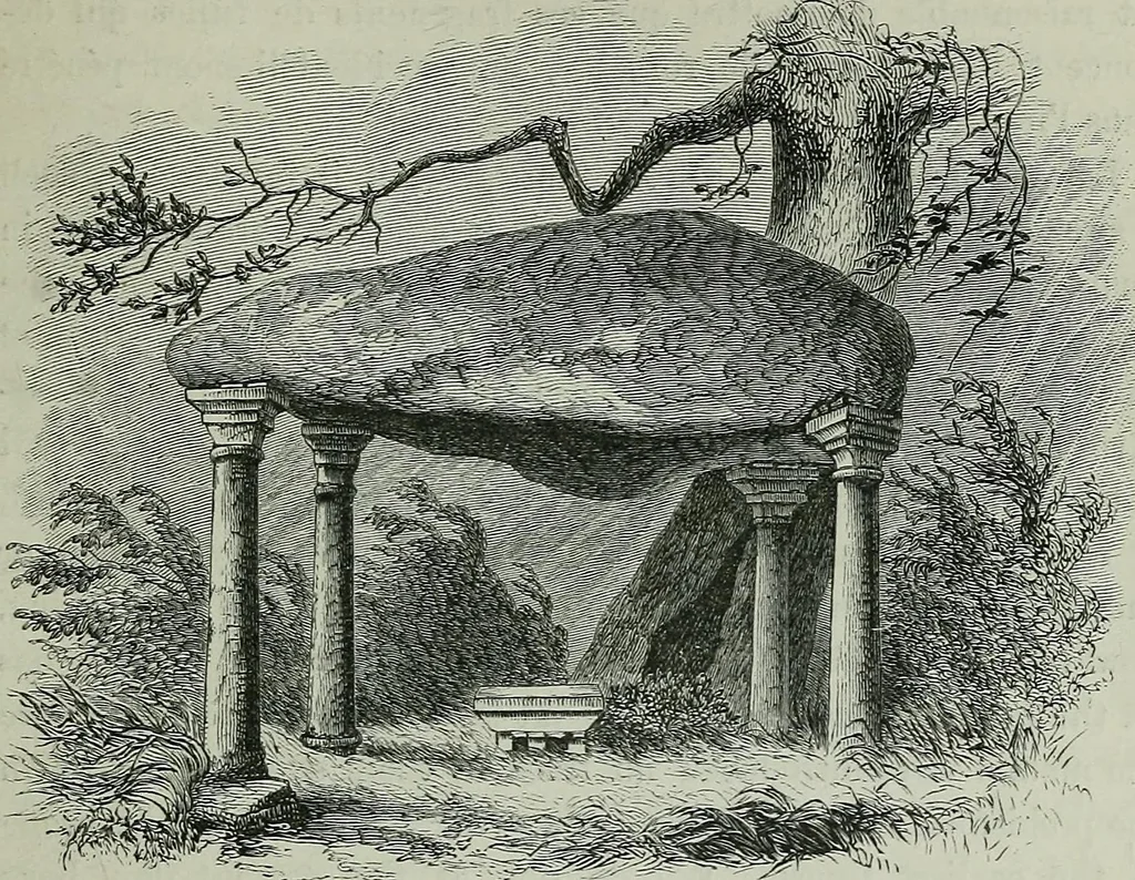 An illustration from Rude stone monuments in all countries : their age and uses, 1872, leaf 362
