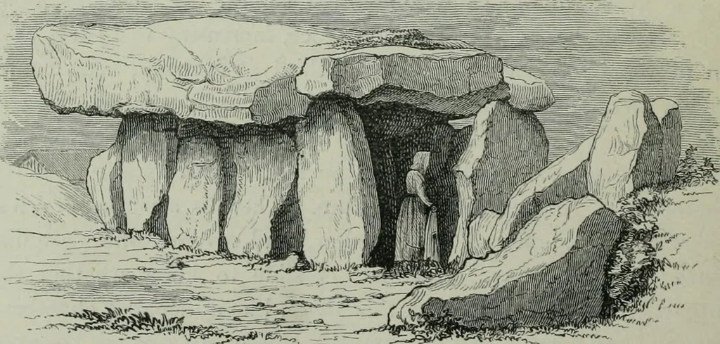 An illustration from Rude stone monuments in all countries : their age and uses, 1872, leaf 367