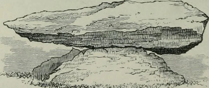An illustration from Rude stone monuments in all countries : their age and uses, 1872, leaf 373
