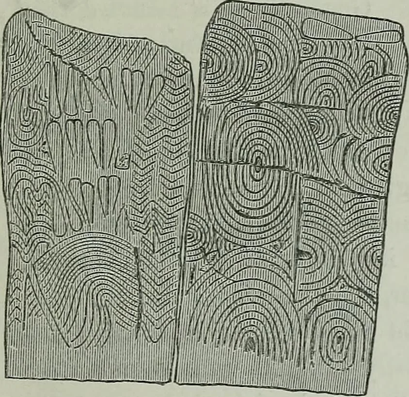 An illustration from Rude stone monuments in all countries : their age and uses, 1872, leaf 392