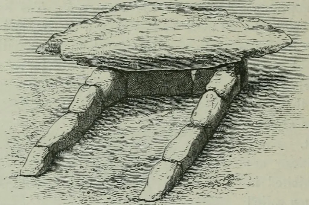 An illustration from Rude stone monuments in all countries : their age and uses, 1872, leaf 409