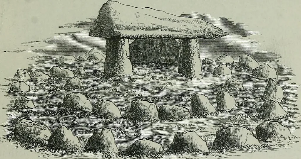An illustration from Rude stone monuments in all countries : their age and uses, 1872, leaf 426