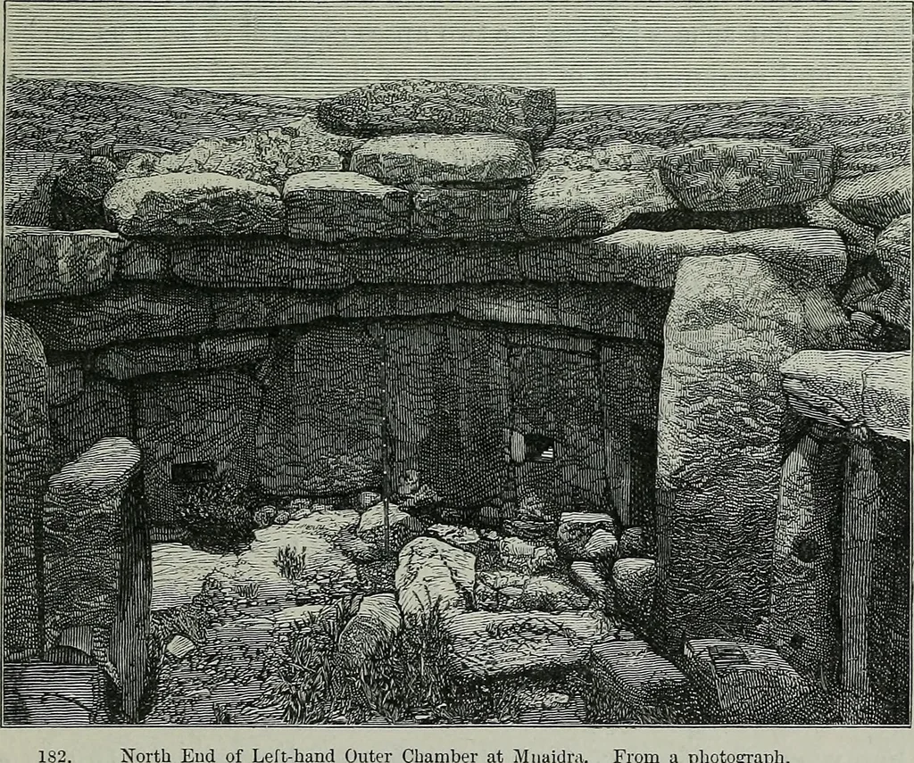 An illustration from Rude stone monuments in all countries : their age and uses, 1872, leaf 446