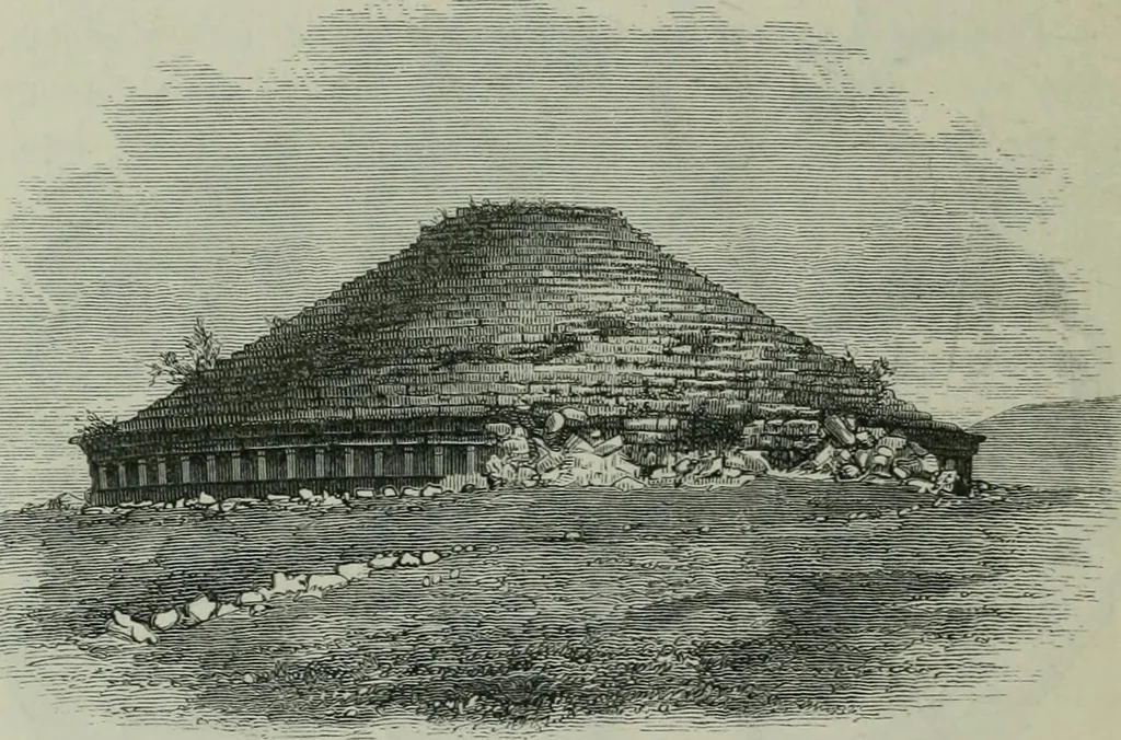 An illustration from Rude stone monuments in all countries : their age and uses, 1872, leaf 449