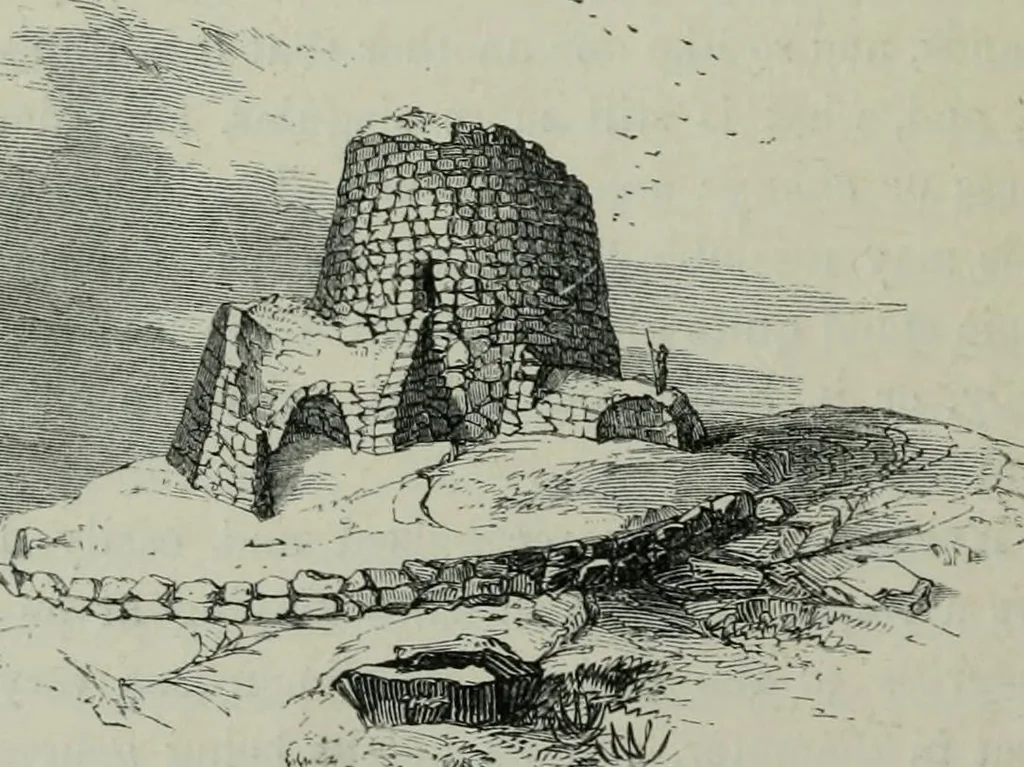An illustration from Rude stone monuments in all countries : their age and uses, 1872, leaf 453