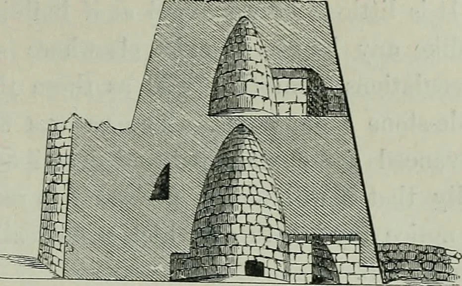 An illustration from Rude stone monuments in all countries : their age and uses, 1872, leaf 454