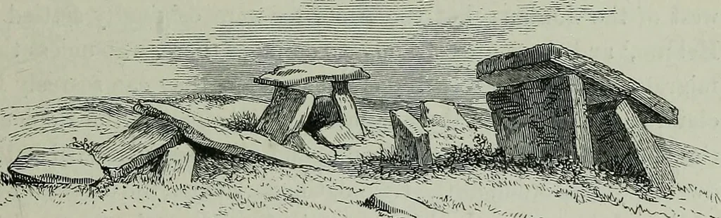 An illustration from Rude stone monuments in all countries : their age and uses, 1872, leaf 466