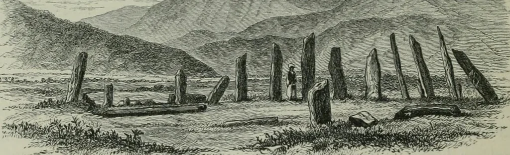 An illustration from Rude stone monuments in all countries : their age and uses, 1872, leaf 477