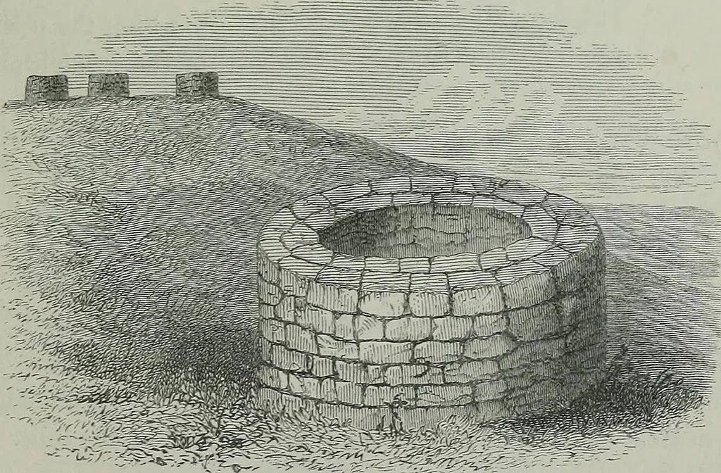 An illustration from Rude stone monuments in all countries : their age and uses, 1872, leaf 498