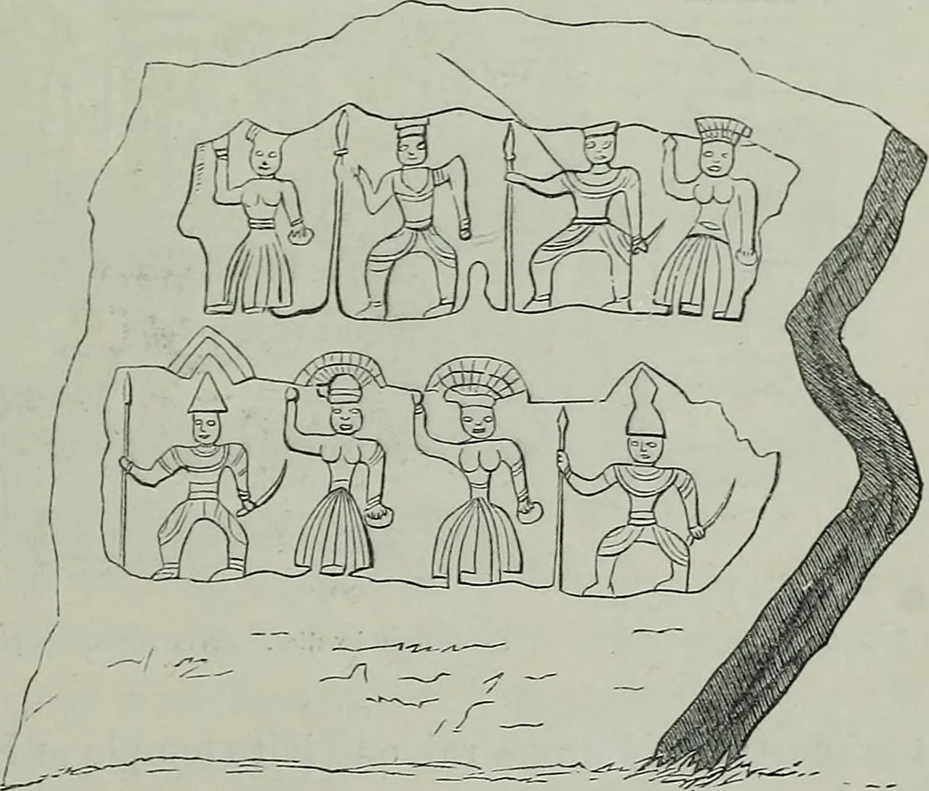 An illustration from Rude stone monuments in all countries : their age and uses, 1872, leaf 508
