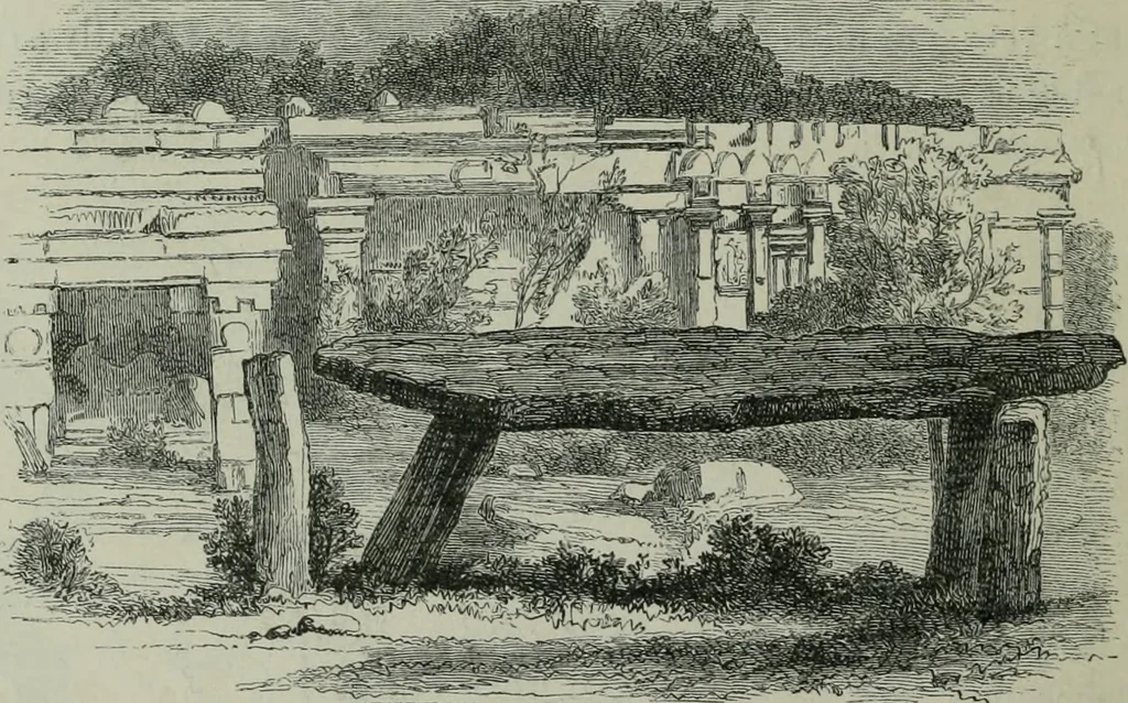 An illustration from Rude stone monuments in all countries : their age and uses, 1872, leaf 509