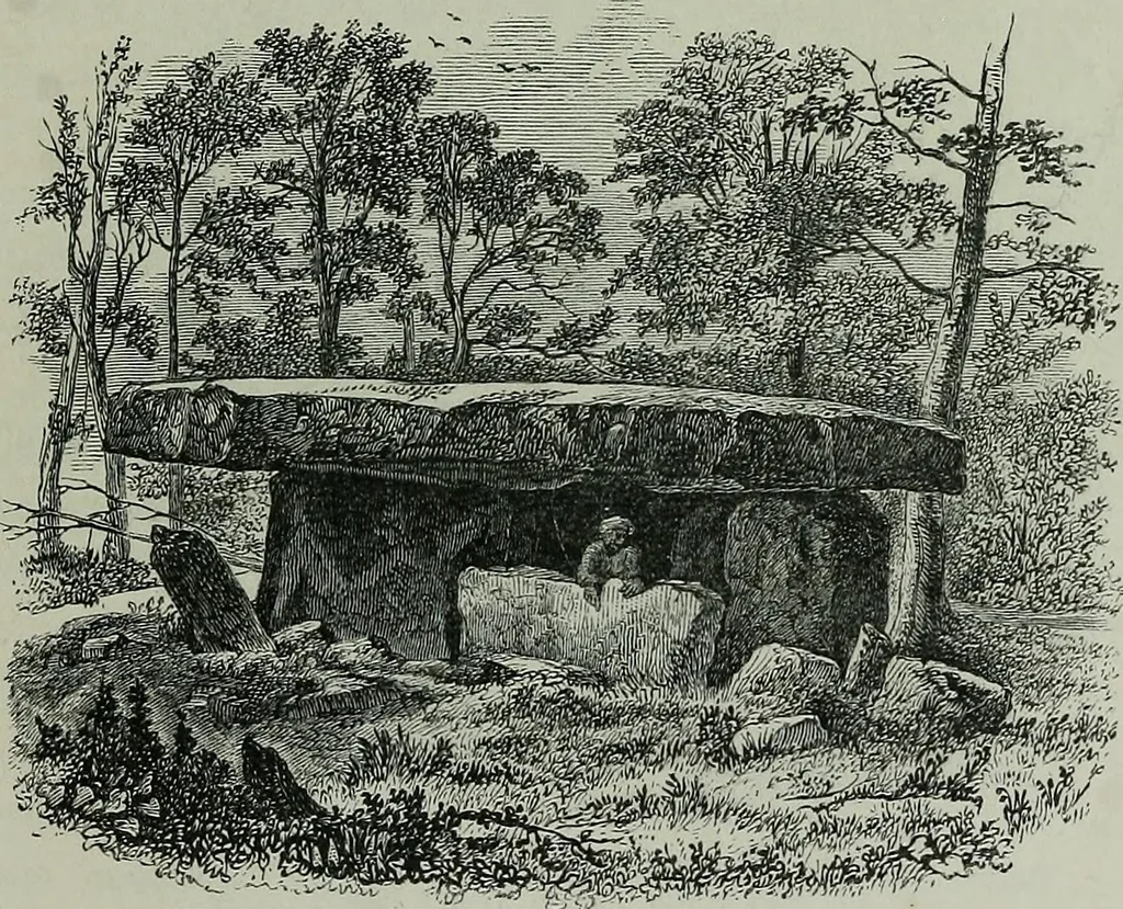An illustration from Rude stone monuments in all countries : their age and uses, 1872, leaf 512