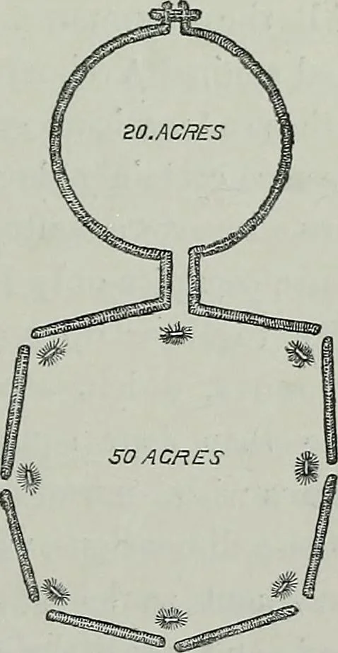 An illustration from Rude stone monuments in all countries : their age and uses, 1872, leaf 536