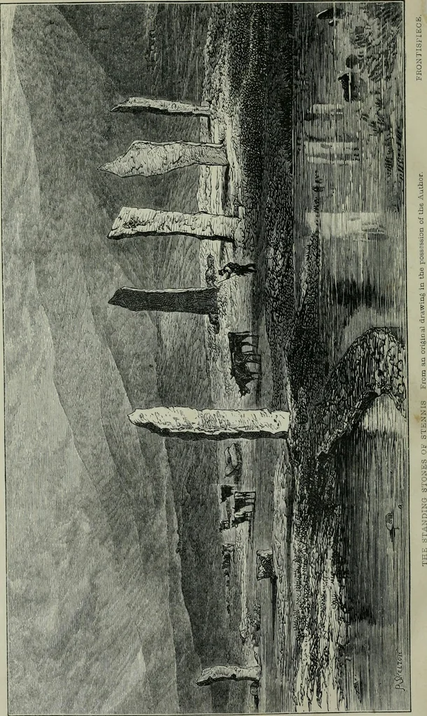 An illustration from Rude stone monuments in all countries : their age and uses, 1872, leaf 7