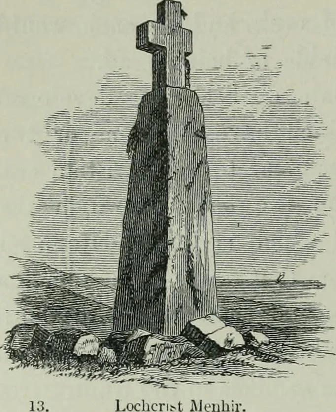An illustration from Rude stone monuments in all countries : their age and uses, 1872, leaf 85