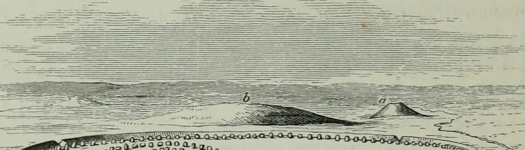 An illustration from Rude stone monuments in all countries : their age and uses, 1872, leaf 87