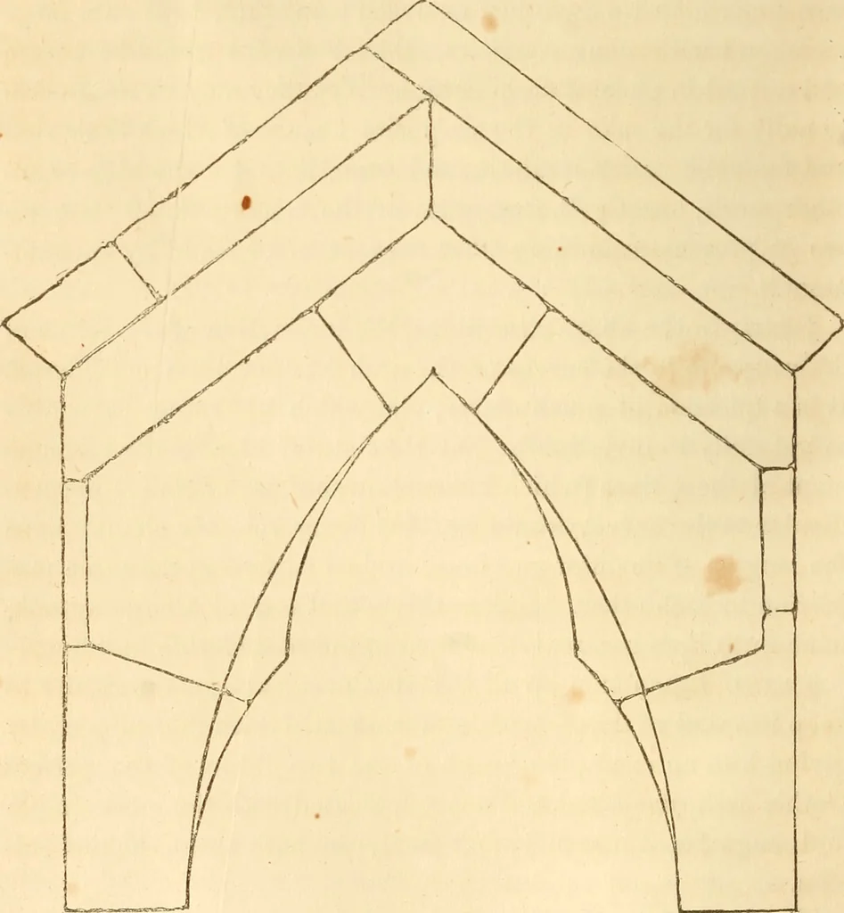 An illustration from The stones of Venice, 1851, leaf 163