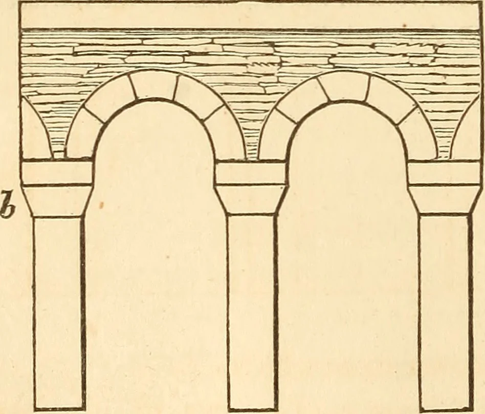 An illustration from The stones of Venice, 1851, leaf 165