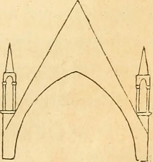 An illustration from The stones of Venice, 1851, leaf 218