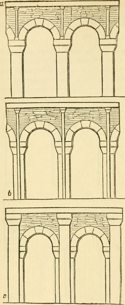 An illustration from The stones of Venice, 1851, leaf 163