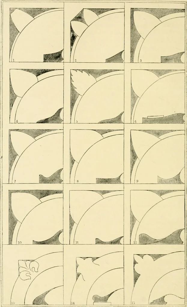 An illustration from The stones of Venice, 1851, leaf 305