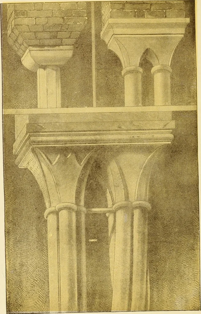 An illustration from The stones of Venice, 1851, leaf 351
