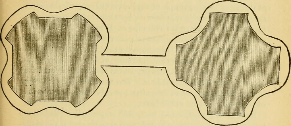 An illustration from The stones of Venice, 1851, leaf 352