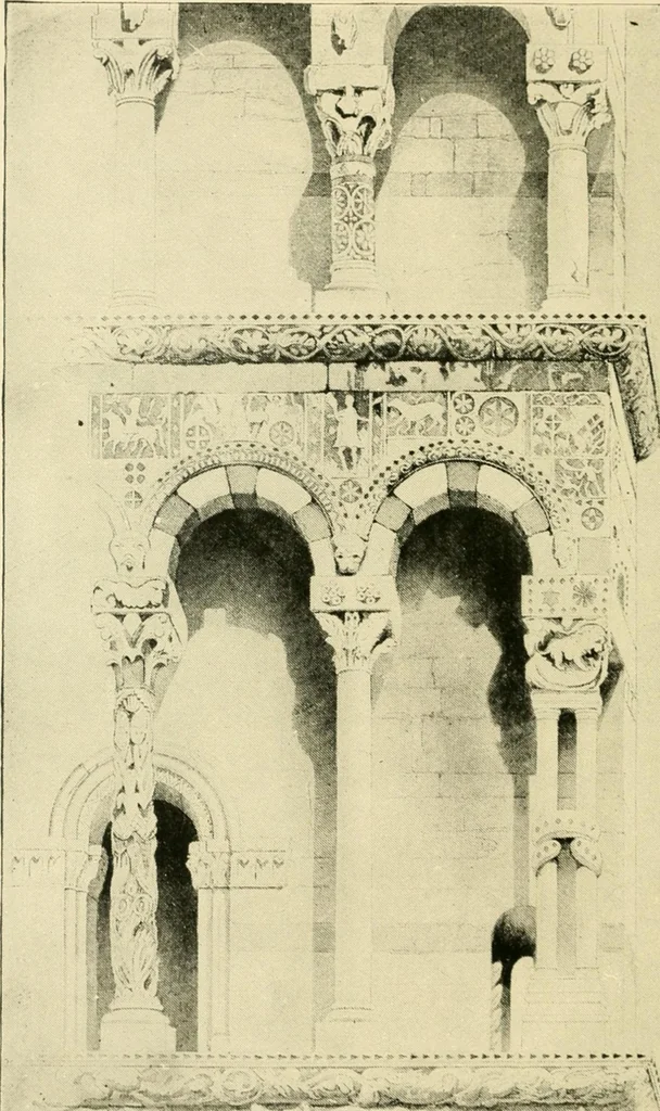 An illustration from The stones of Venice, 1851, leaf 409