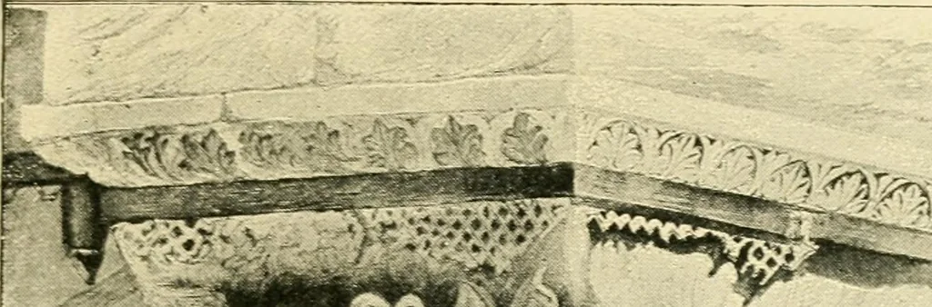 An illustration from The stones of Venice, 1851, leaf 158
