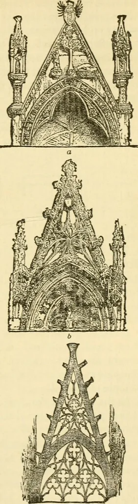 An illustration from The stones of Venice, 1851, leaf 238