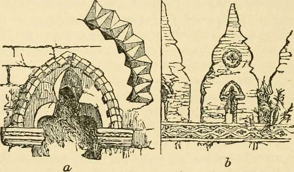 An illustration from The stones of Venice, 1851, leaf 267