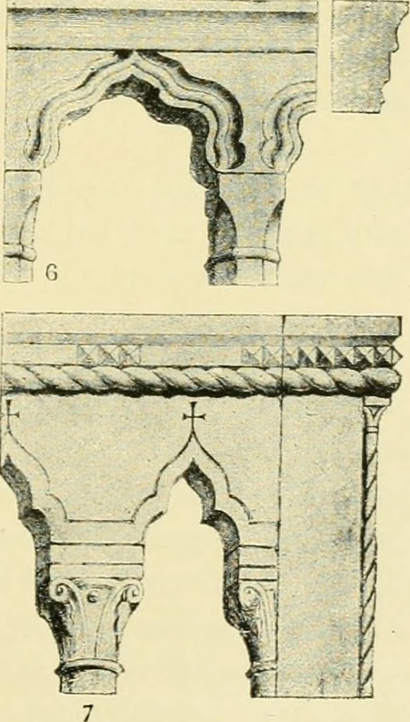 An illustration from The stones of Venice, 1851, leaf 274