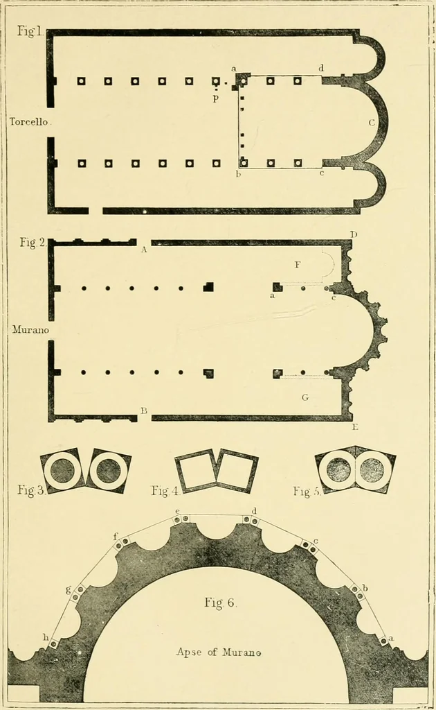An illustration from The stones of Venice, 1851, leaf 28