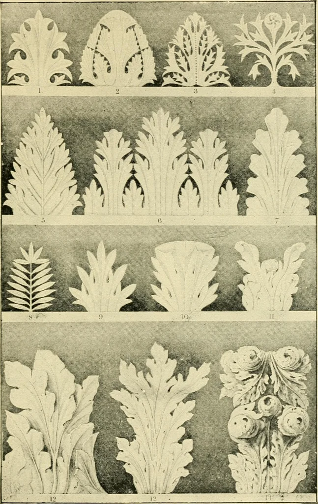 An illustration from The stones of Venice, 1851, leaf 408