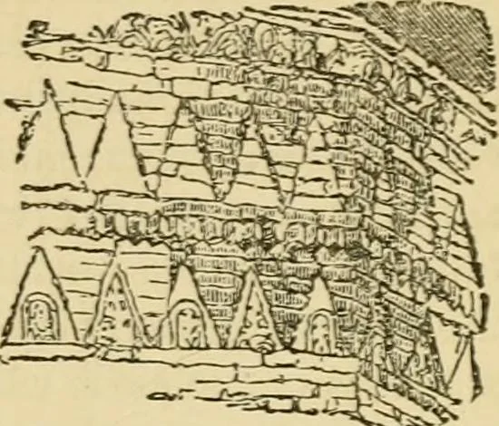 An illustration from The stones of Venice, 1851, leaf 62