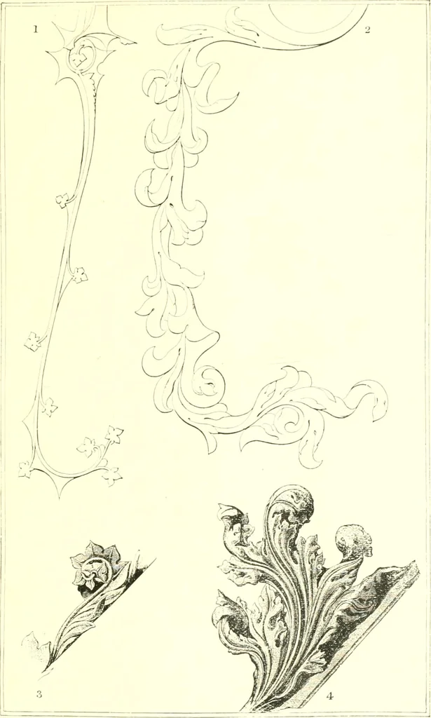 An illustration from The stones of Venice, 1851, leaf 18