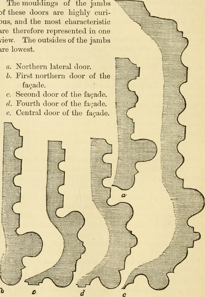 An illustration from The stones of Venice, 1851, leaf 245